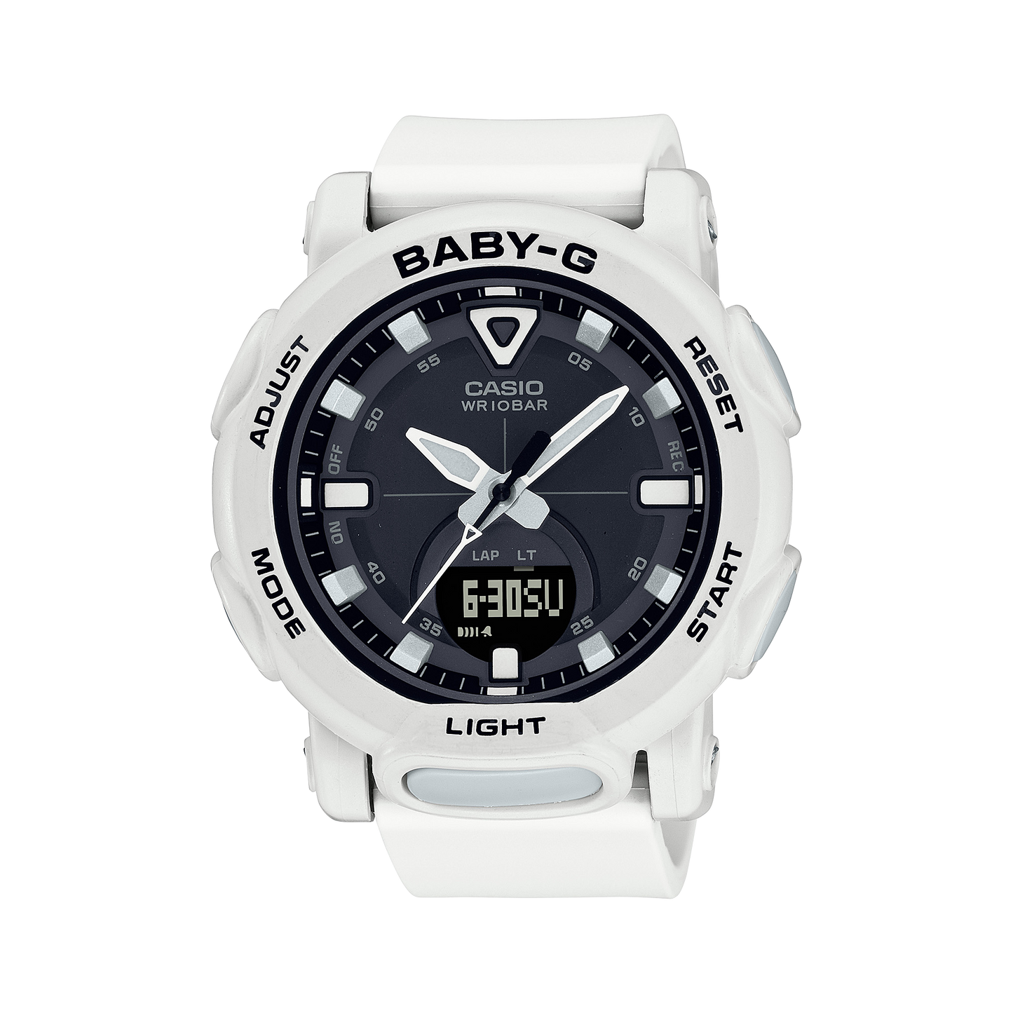 Casio Baby-G BGA-310-7A2DR Analog-Digital Ladies Watch, White