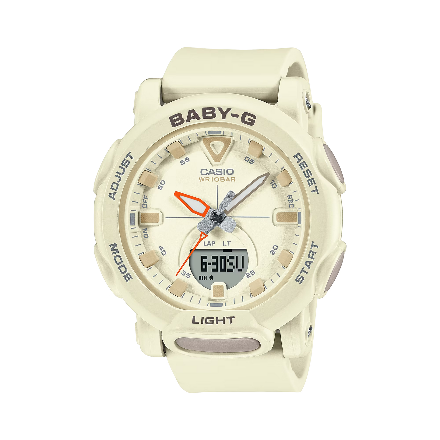 Casio G-Shock BGA-310-7ADR Analog-Digital Ladies Watch, White