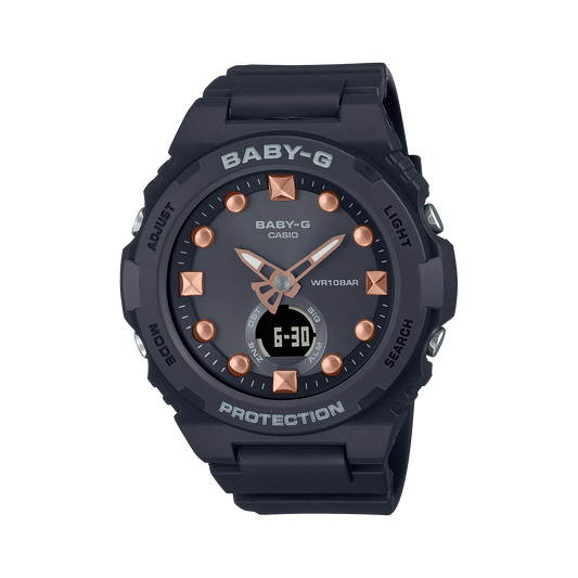 Casio Baby-G BGA-320-1ADR Analog Digital Women's Watch Black