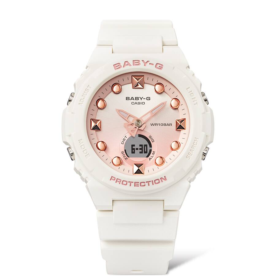 Casio Baby-G BGA-320-7A1DR Analog Digital Women's Watch White