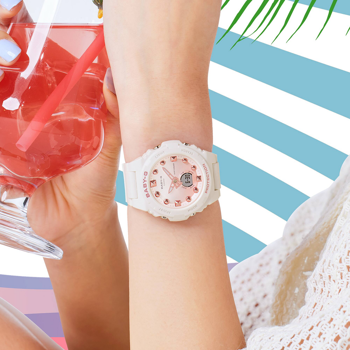 Casio Baby-G BGA-320-7A1DR Analog Digital Women's Watch White