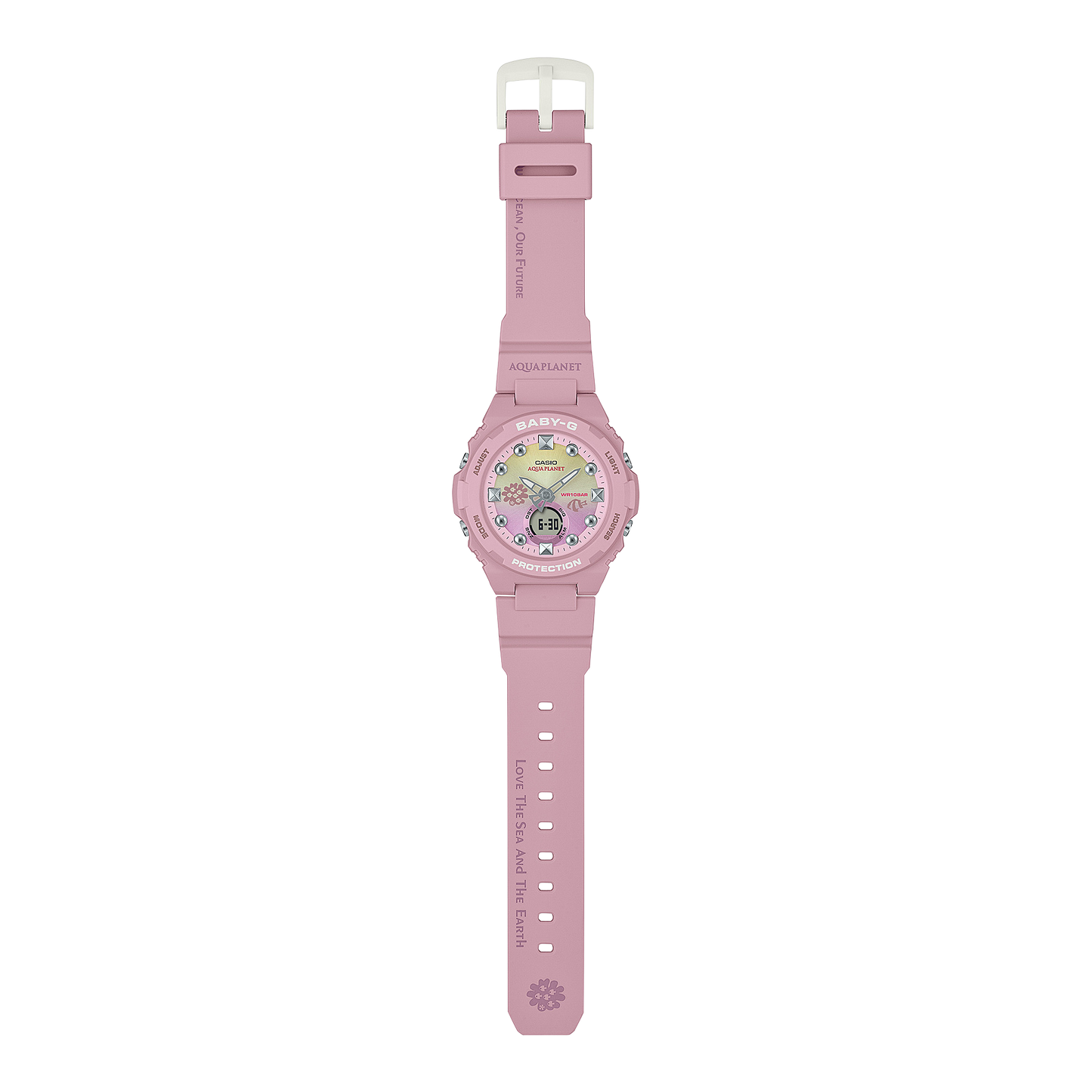 Casio Baby-G BGA-320AQ-4ADR Analog Digital Women's Watch Pink