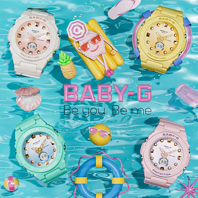 Casio Baby-G BGA-320-7A1DR Analog Digital Women's Watch White