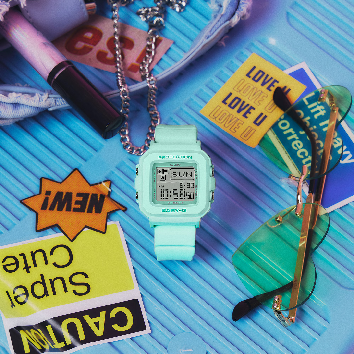 BABY-G DIGITAL WOMEN WATCH BGD-10-3DR