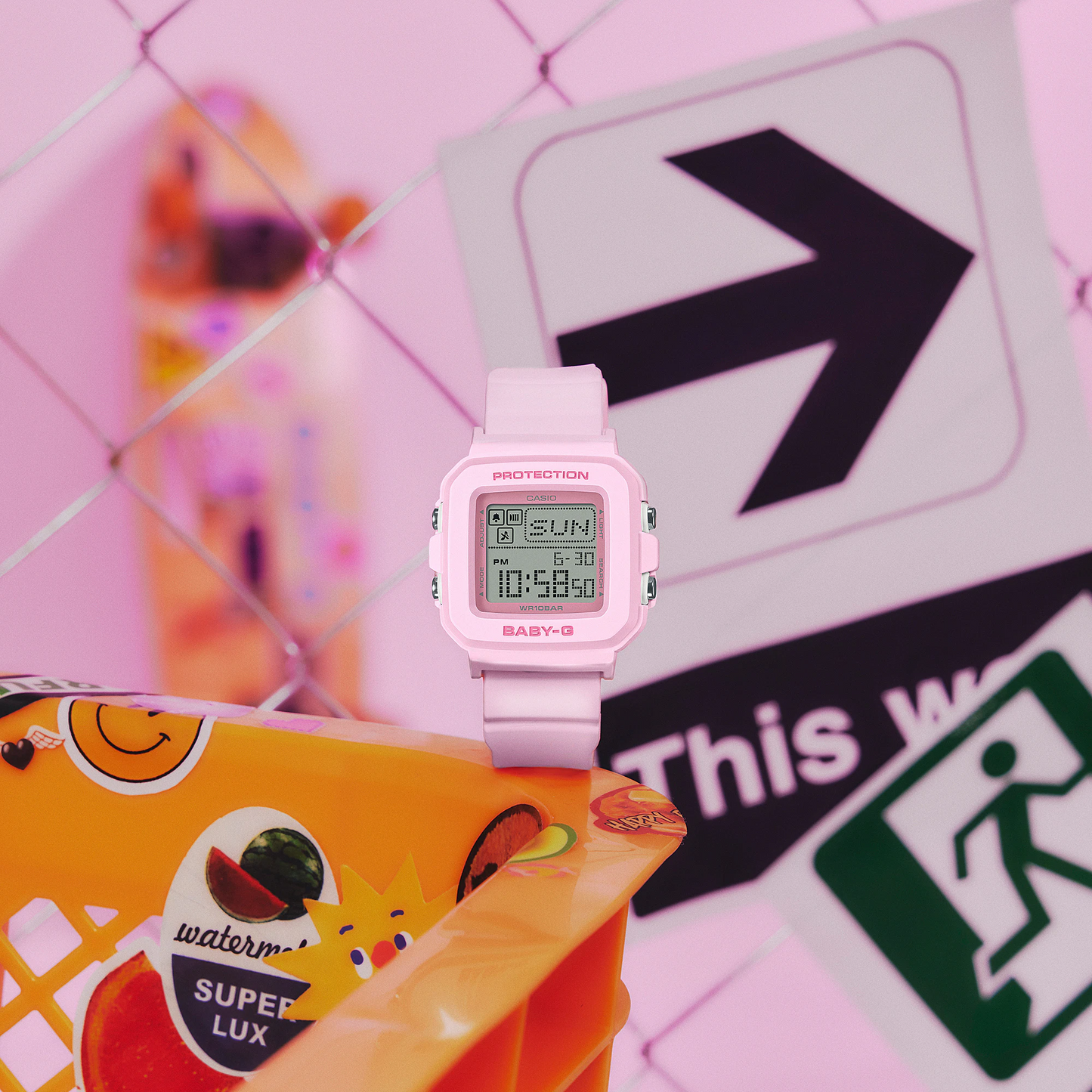 BABY-G DIGITAL WOMEN WATCH BGD-10-4DR