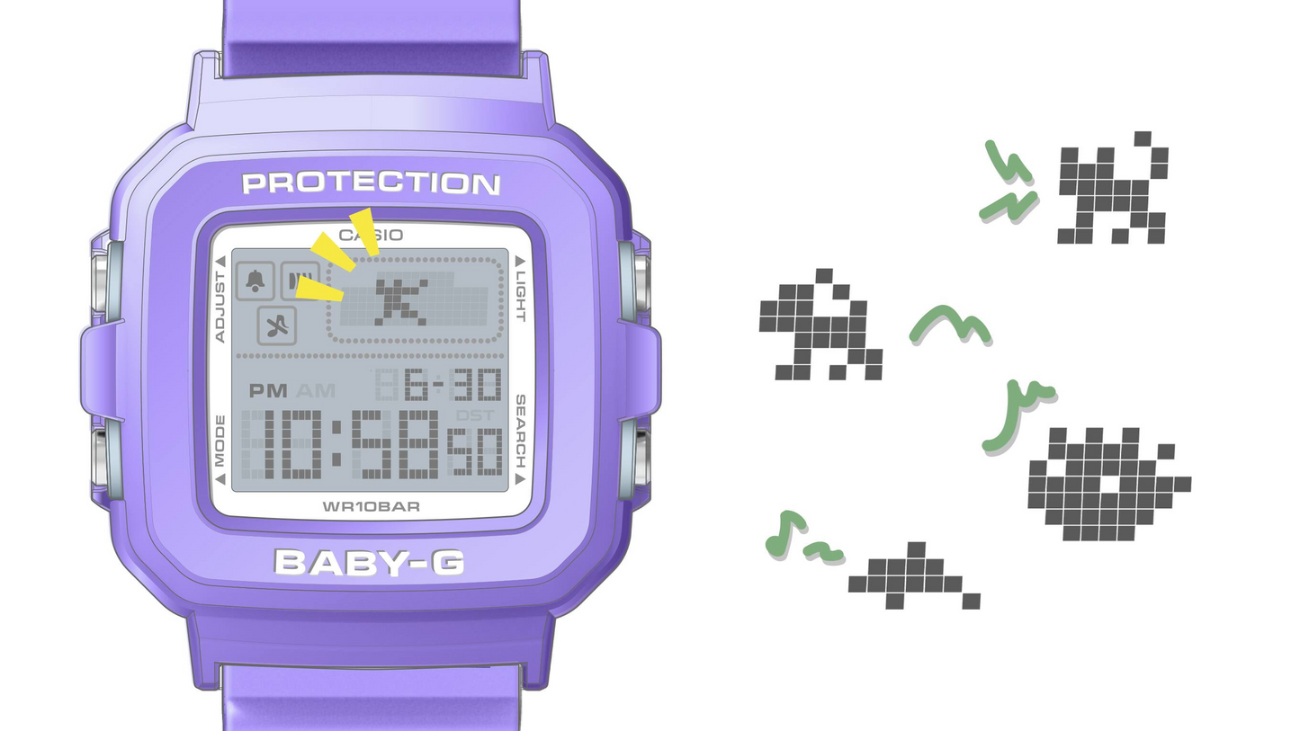 BABY-G CASUAL WOMEN'S WATCH BGD-10K-6DR