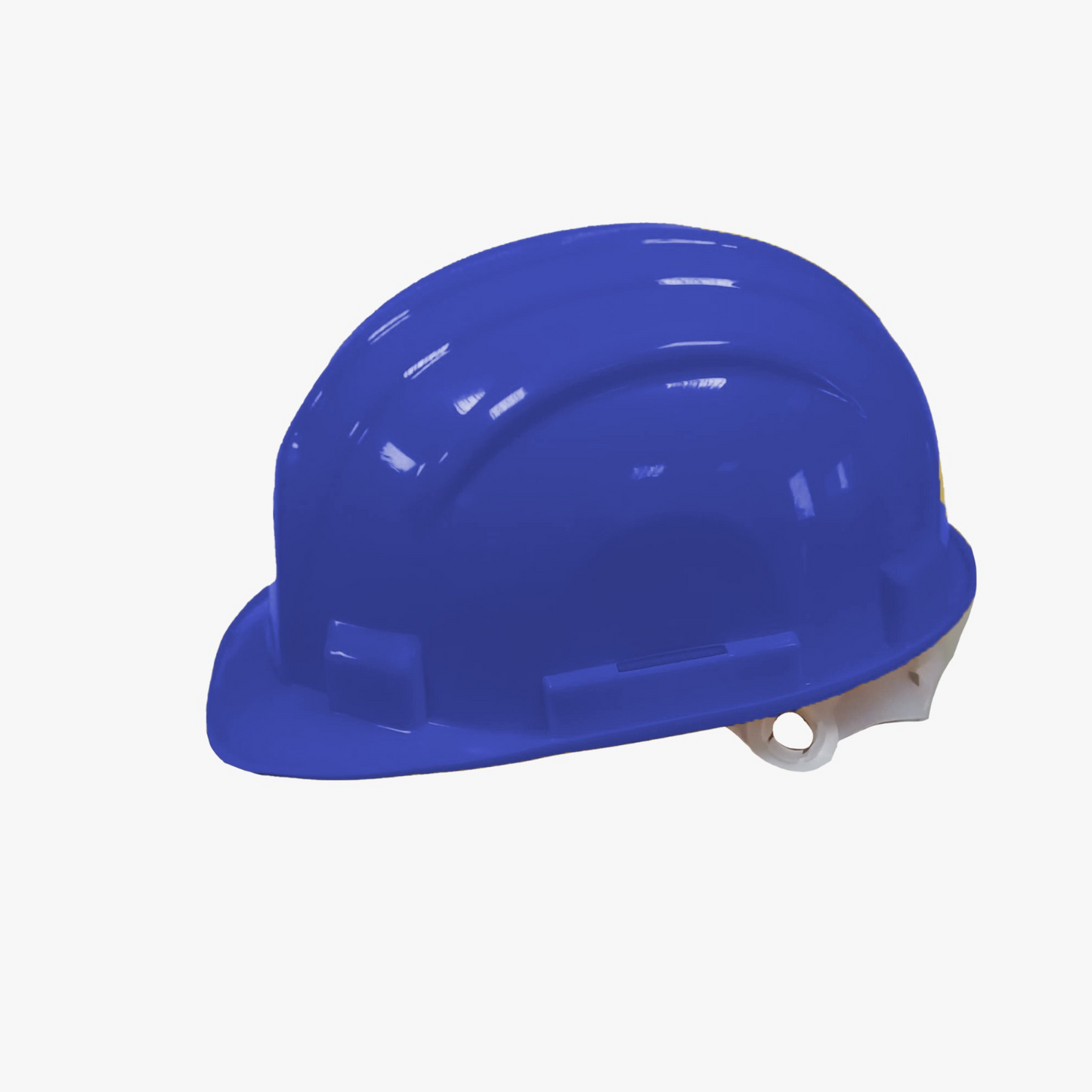 HM007-BLU SAFETY HELMET PE MATERIAL BLUE