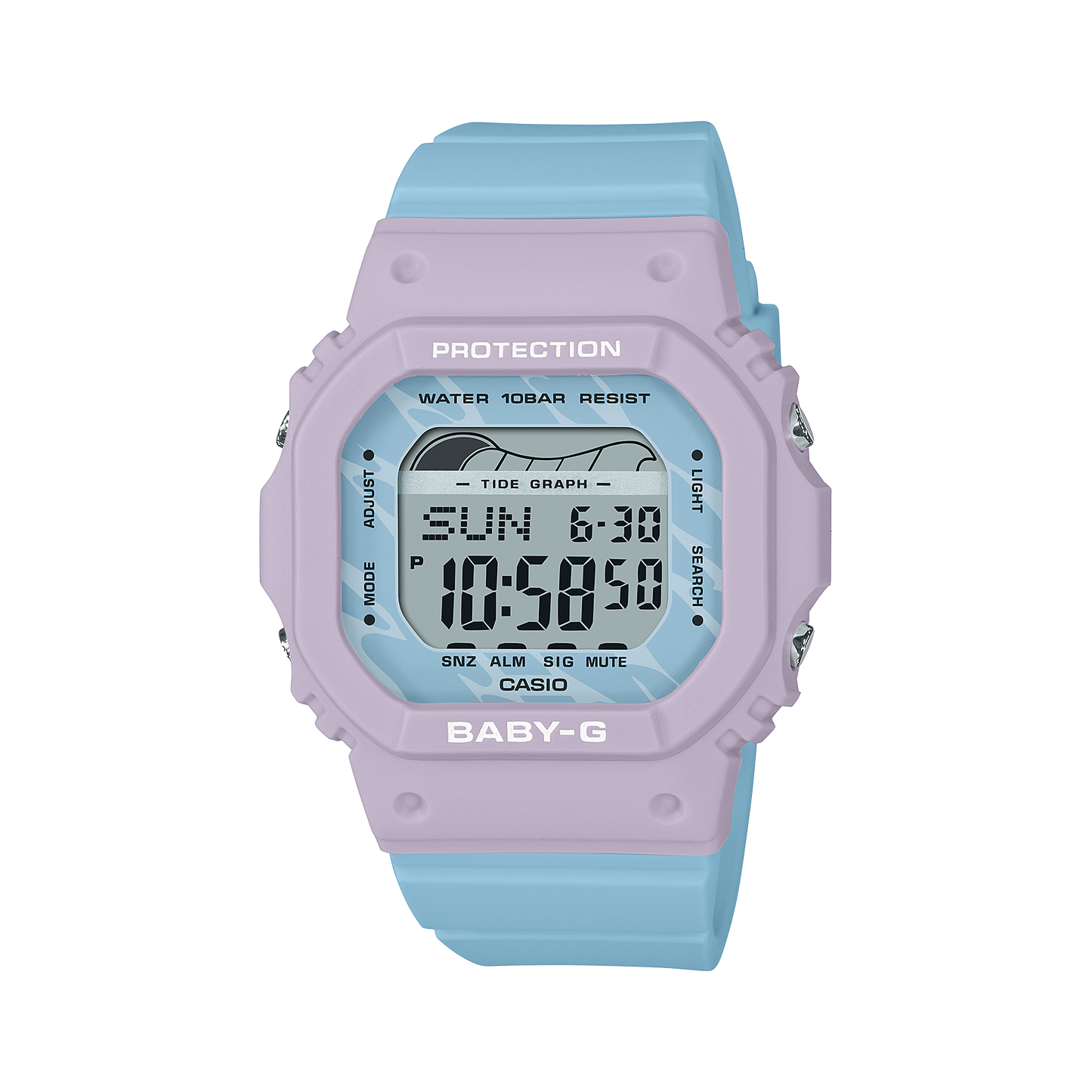 Casio Baby-G BLX-565-2DR Digital Ladies Watch, Blue