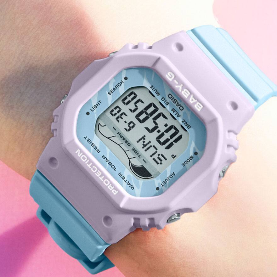 Casio Baby-G BLX-565-2DR Digital Ladies Watch, Blue