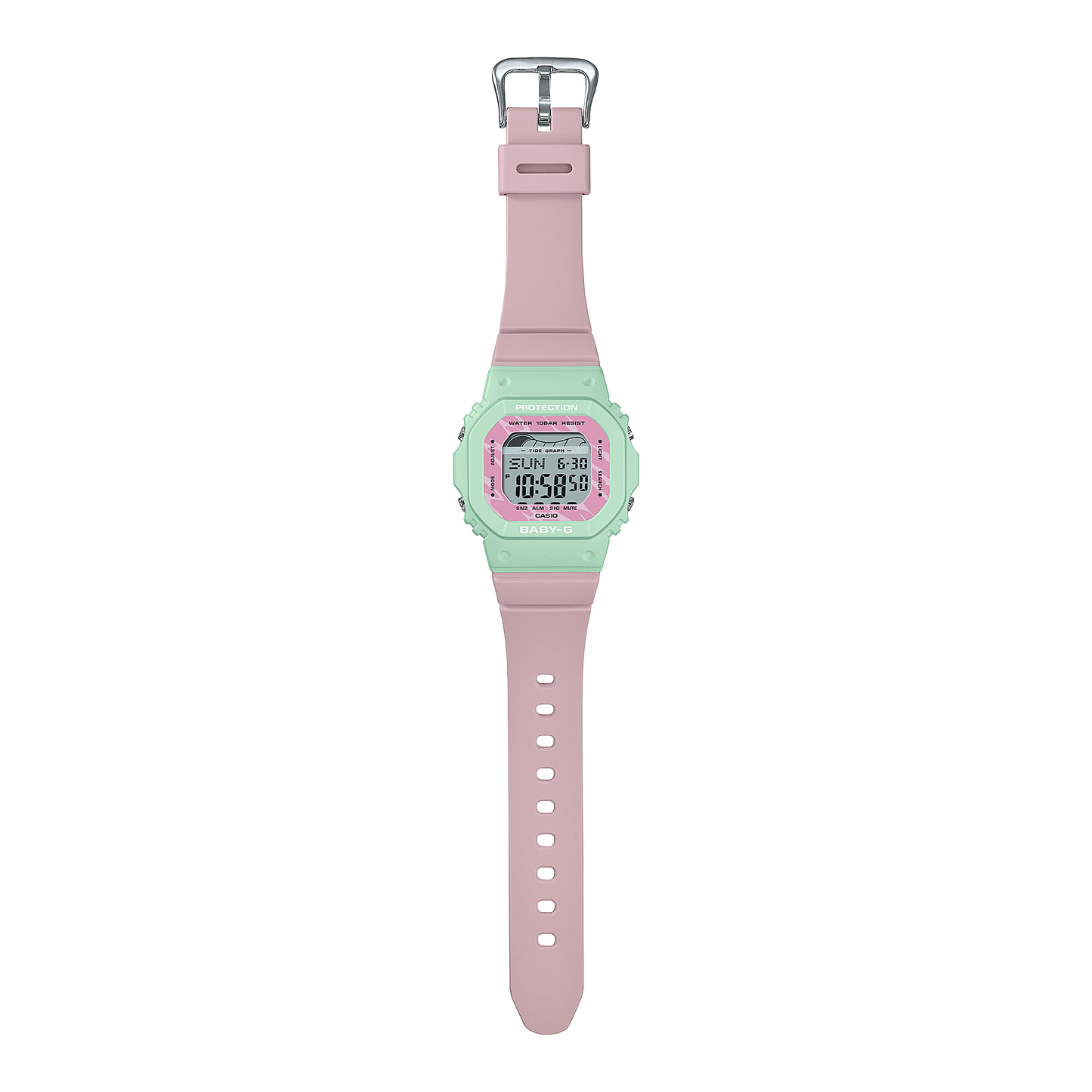 Casio Baby-G BLX-565-3DR Digital Ladies Watch, Pink