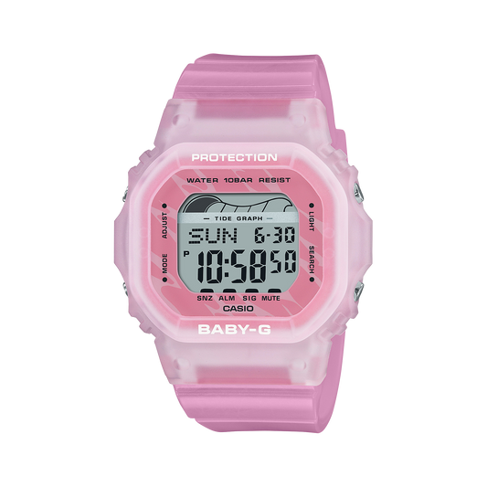 Casio Baby-G BLX-565S-4DR Digital Ladies Watch, Pink