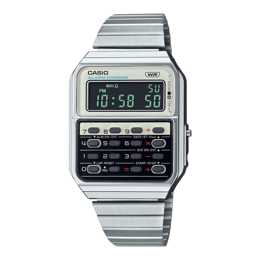 CASIO VINTAGE DATABANK CALCULATOR UNISEX WATCH CA-500WE-7BDF