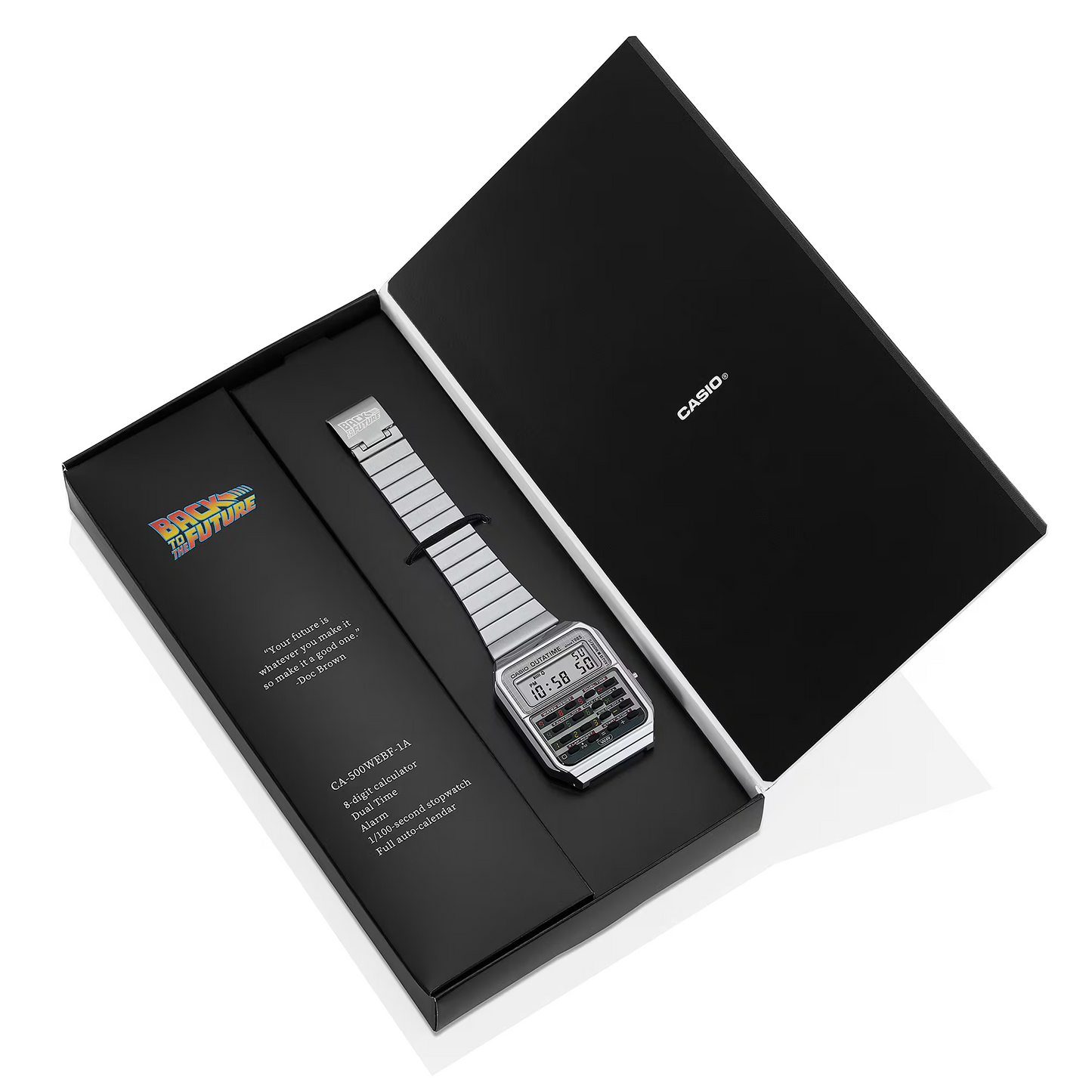 CASIO Back to the Future Collaboration Model CA-500WEBF-1ADR PRE-BOOKING NOW