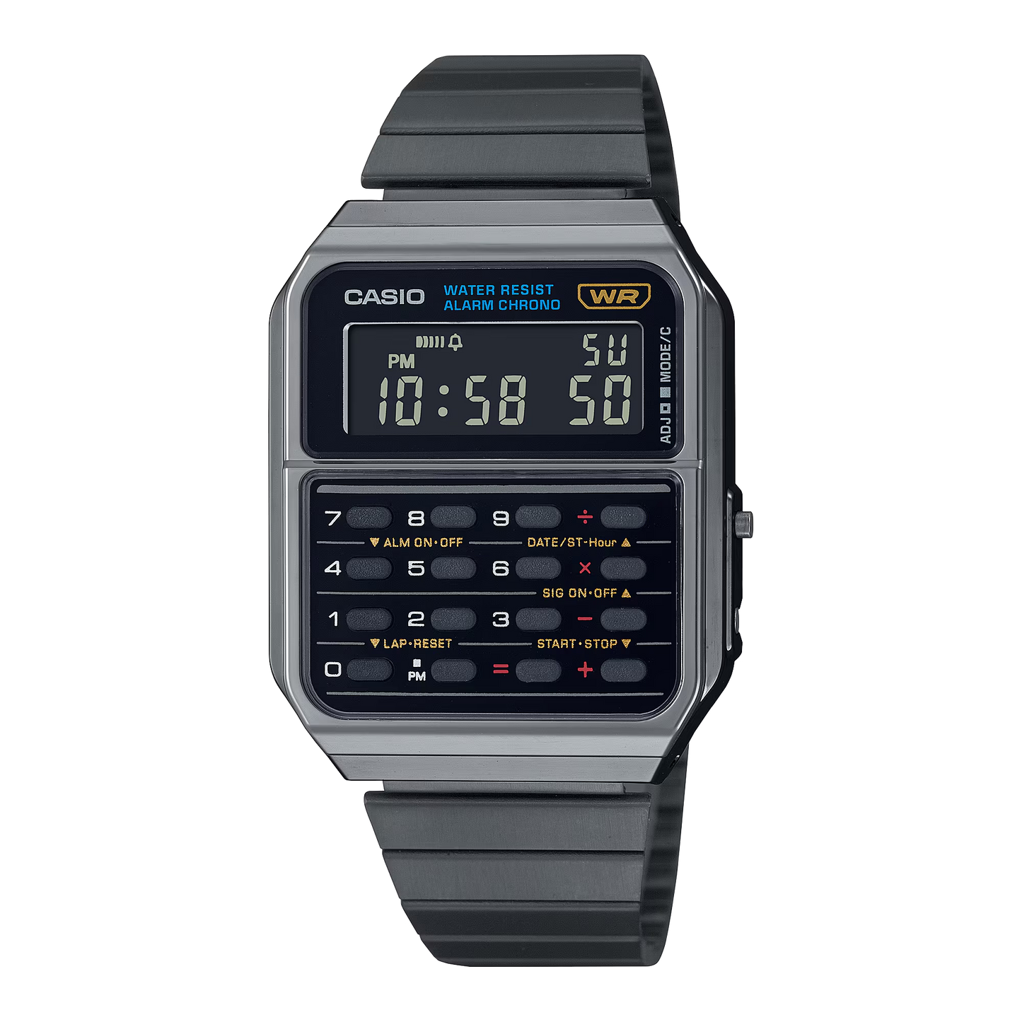 CASIO DIGITAL MENS WATCH CA-500WEGG-1BDF