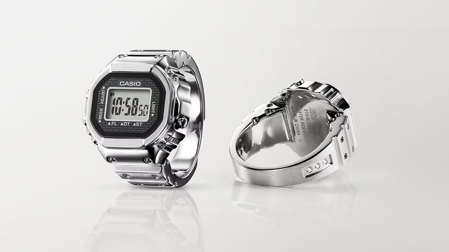 50th Anniversary CASIO Ring Watch CRW-001-1DR
