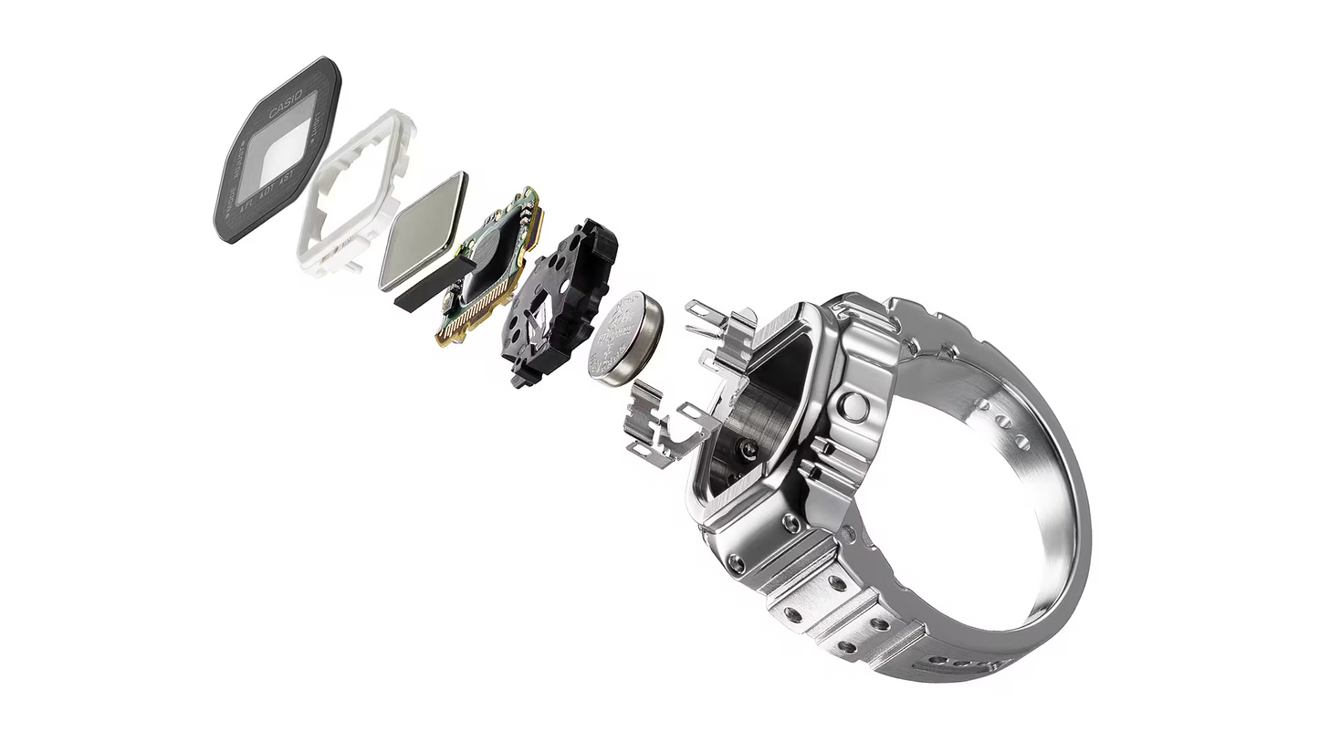 50th Anniversary CASIO Ring Watch CRW-001-1DR