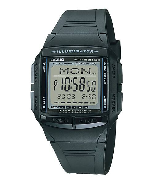 CASIO DIGITAL MENS WATCH DB-36-1AVDF