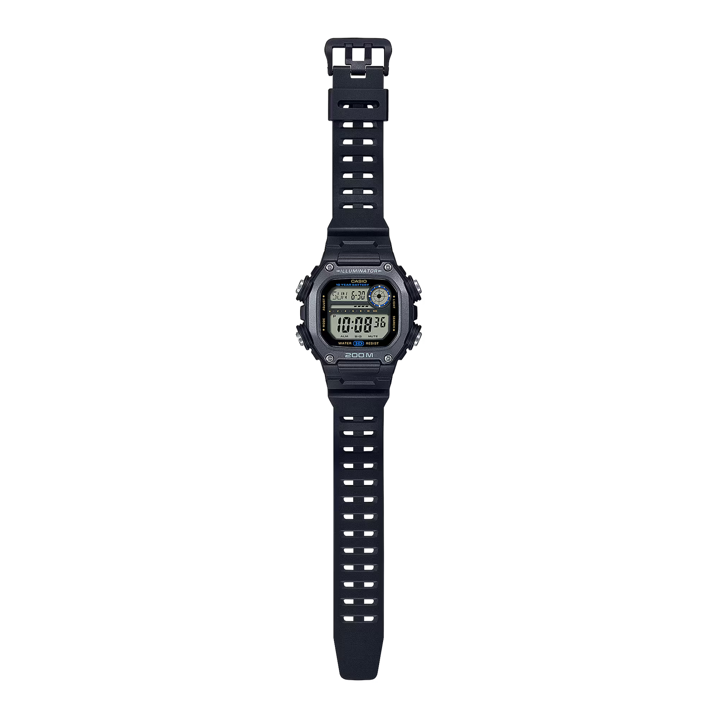 CASIO DIGITAL MENS WATCH DW-291HX-1AVDF