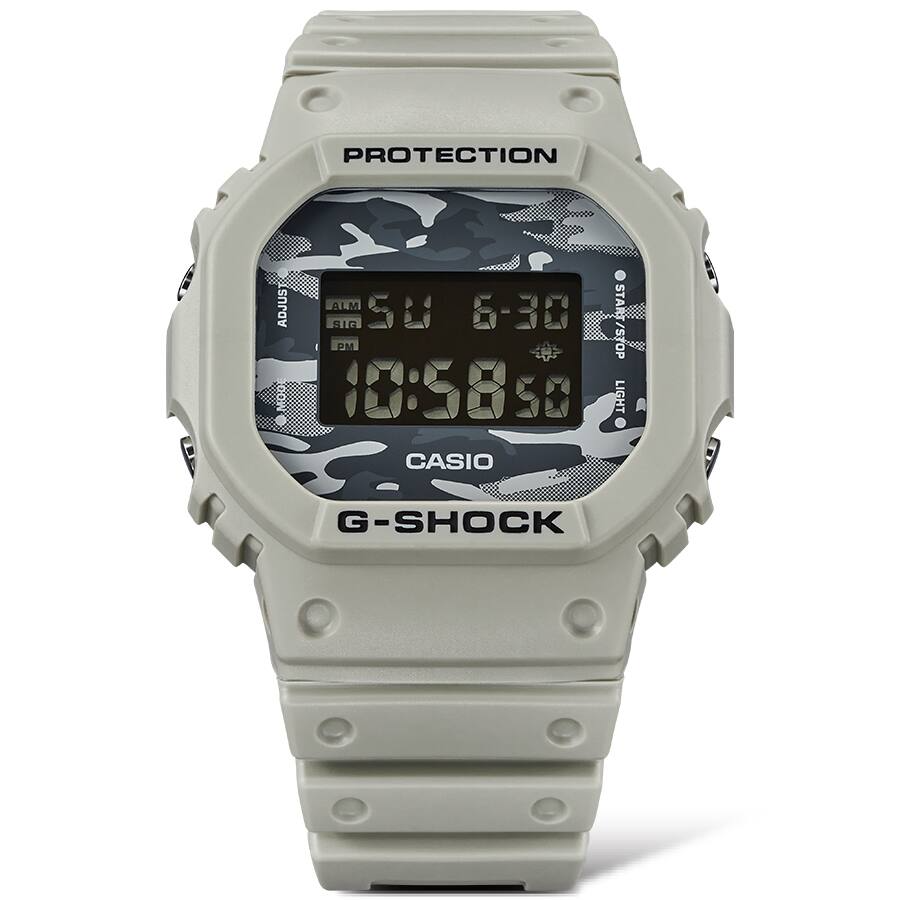 G-SHOCK MEN CAMOUFLAGE WATCH DW-5600CA-8DR