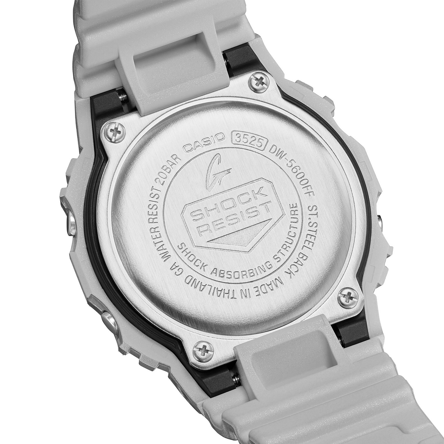 Casio G-Shock DW-5600FF-8DR Digital Men's Watch Silver