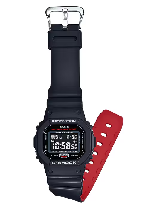 G-SHOCK CASUAL MEN WATCH DW-5600HR-1DR
