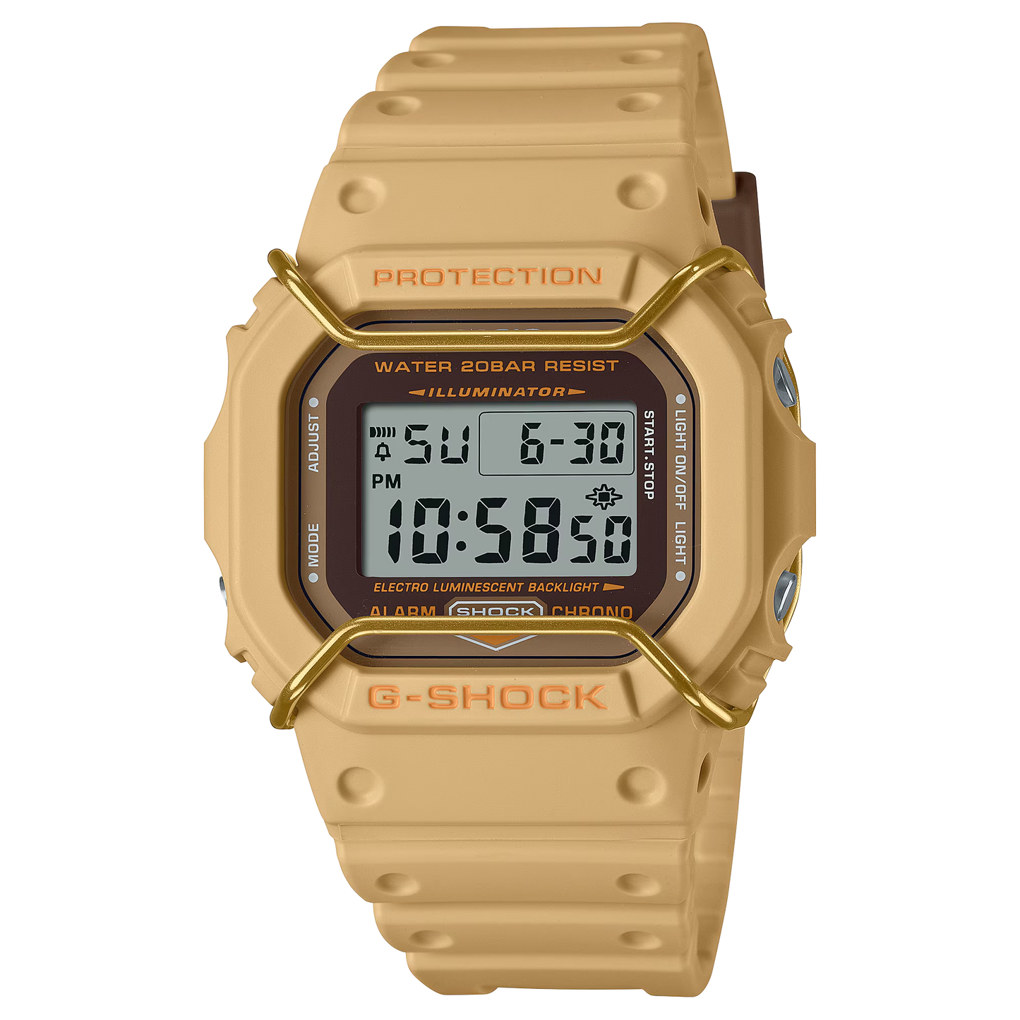 G-SHOCK CASUAL MEN TONE ON TONE WATCH DW-5600PT-5DR