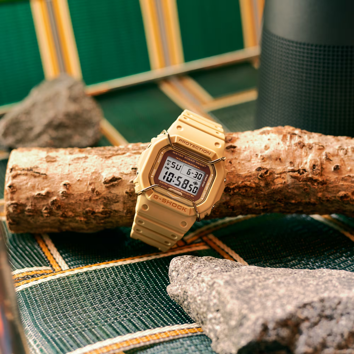 G-SHOCK CASUAL MEN TONE ON TONE WATCH DW-5600PT-5DR