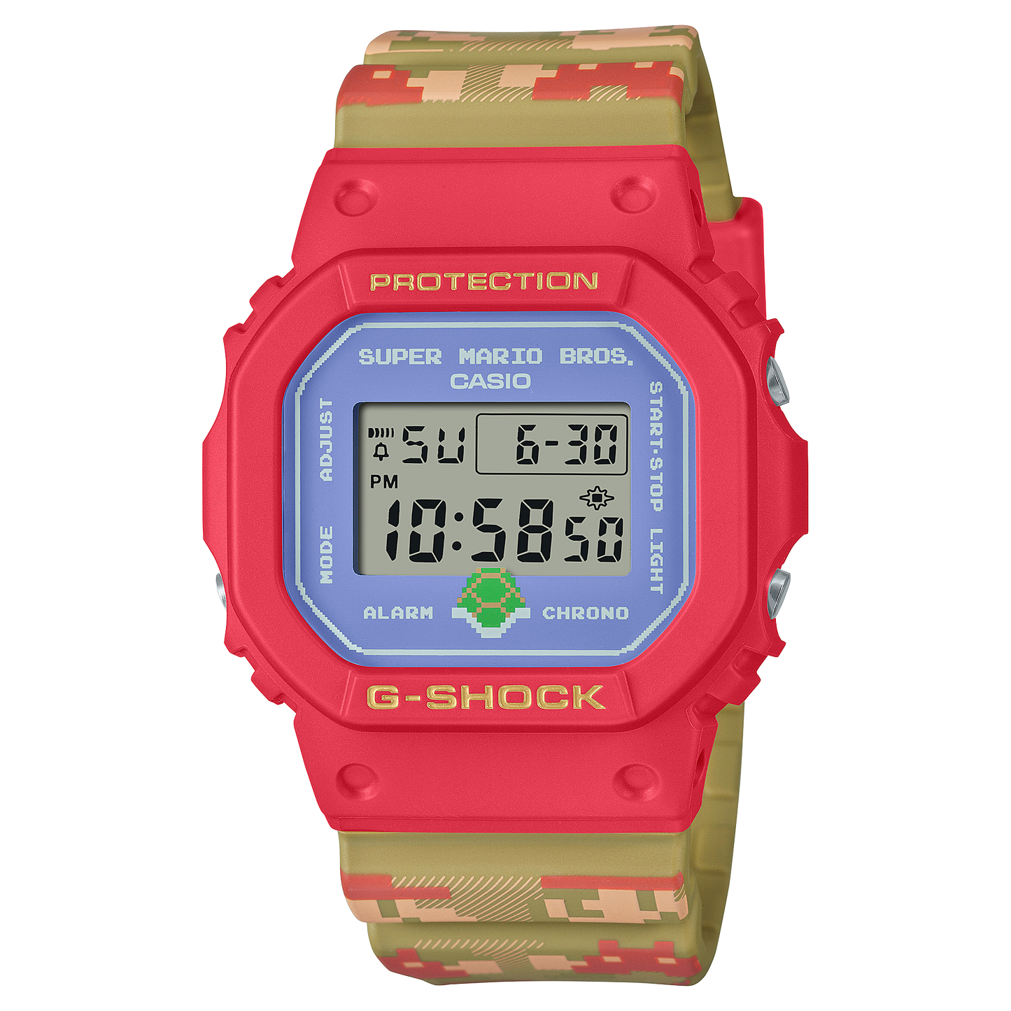SUPER MARIO BROTHERS-themed Watch G-SHOCK DW-5600SMB-4DR
