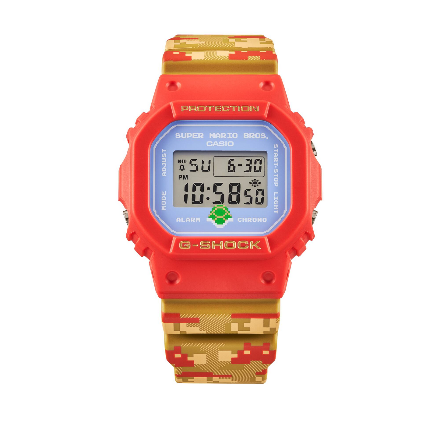 SUPER MARIO BROTHERS-themed Watch G-SHOCK DW-5600SMB-4DR