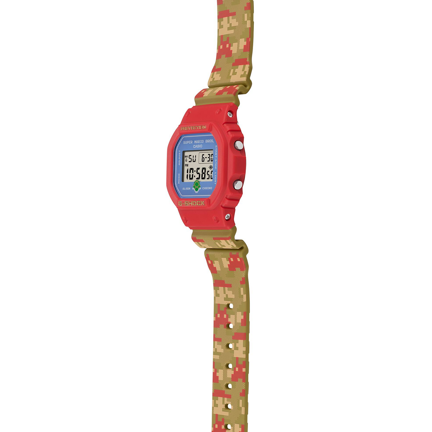 SUPER MARIO BROTHERS-themed Watch G-SHOCK DW-5600SMB-4DR