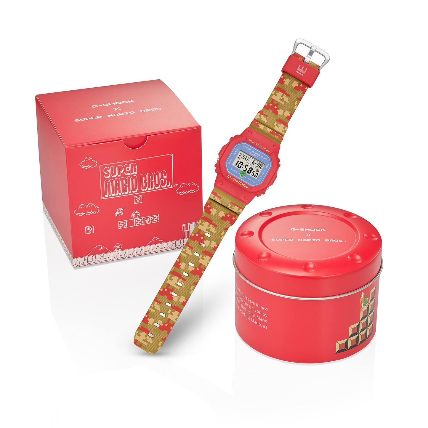 SUPER MARIO BROTHERS-themed Watch G-SHOCK DW-5600SMB-4DR