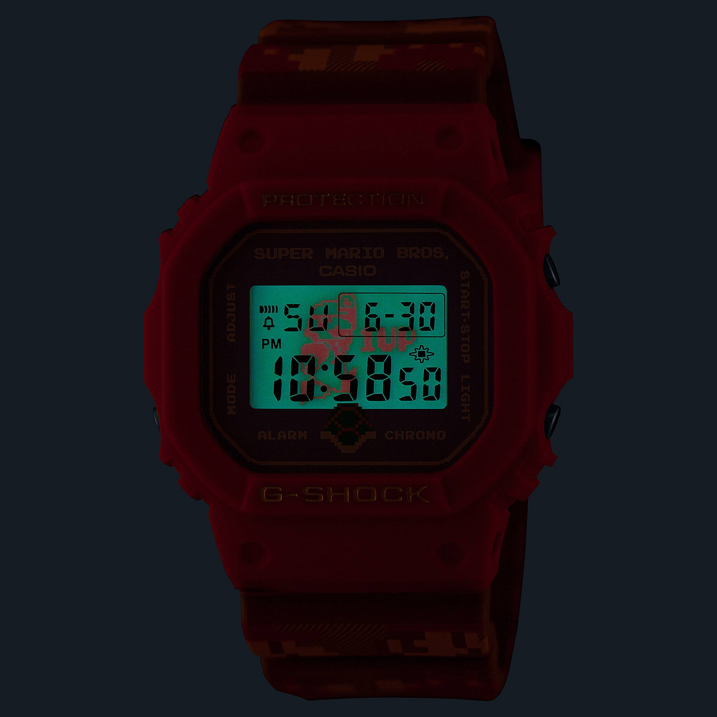 SUPER MARIO BROTHERS-themed Watch G-SHOCK DW-5600SMB-4DR