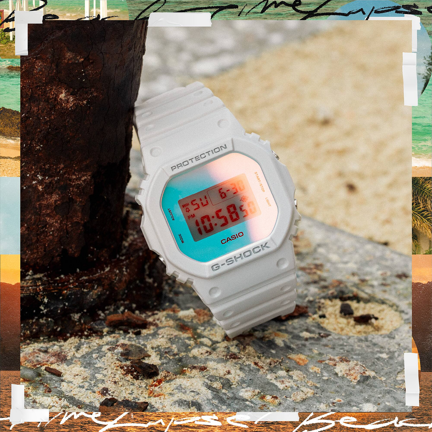 G-SHOCK CASUAL MEN WATCH DW-5600TL-7DR