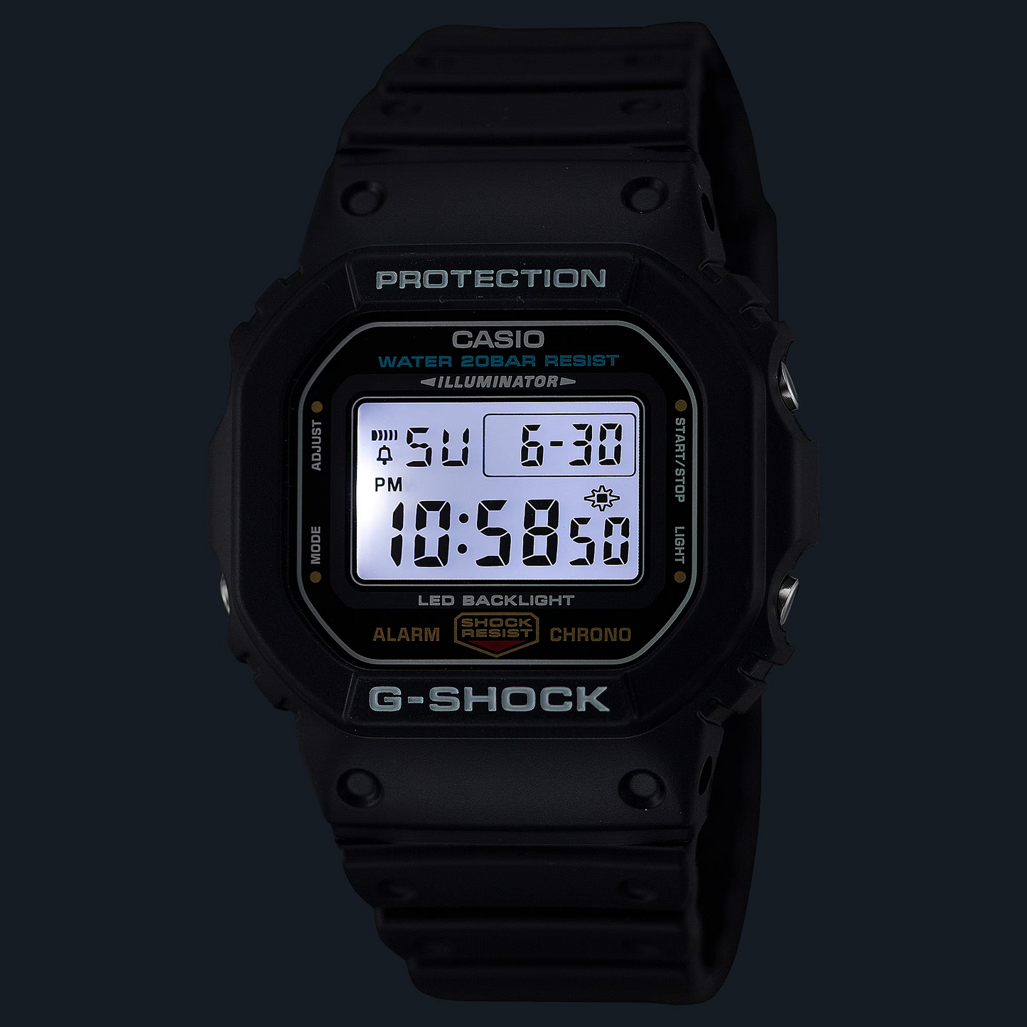 Casio G-Shock DW-5600E-1VDF Digital Men's Watch, Black