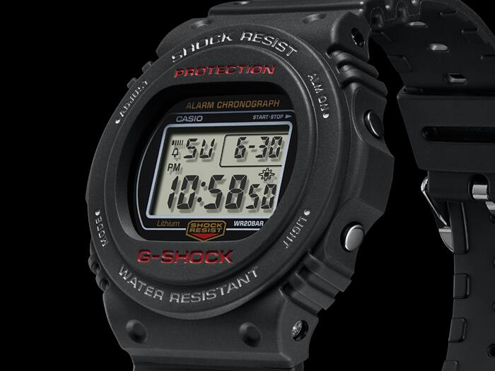 G-SHOCK MEN CASUAL WATCH DW-5750E-1DR