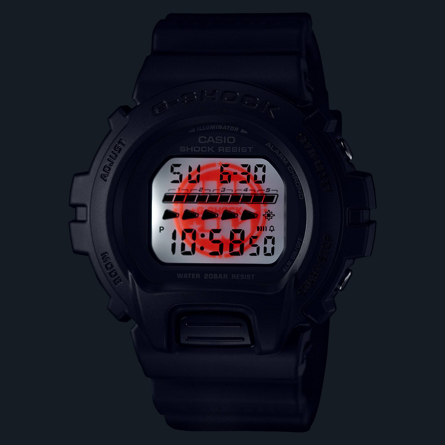 Casio G-Shock DW-6640RE-1DR Digital Men's Watch Black