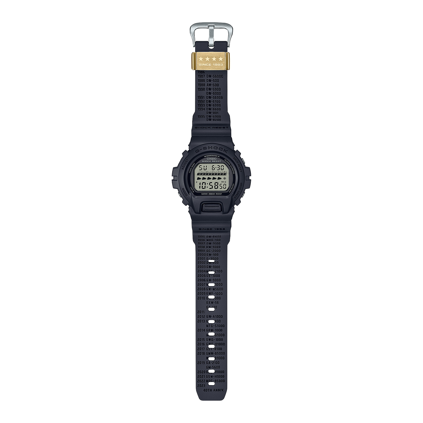 Casio G-Shock DW-6640RE-1DR Digital Men's Watch Black