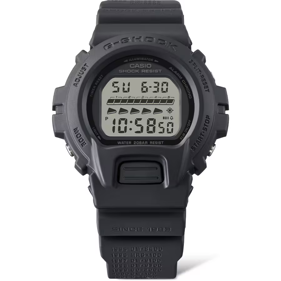 Casio G-Shock DW-6640RE-1DR Digital Men's Watch Black
