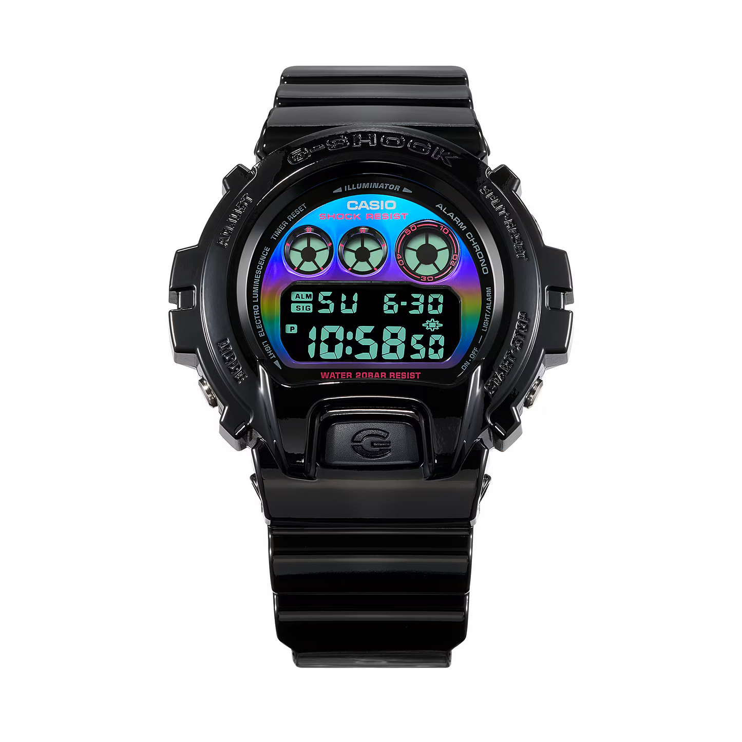 G-SHOCK VIRTUAL RAINBOW RGB MEN CASUAL WATCH DW-6900RGB-1DR