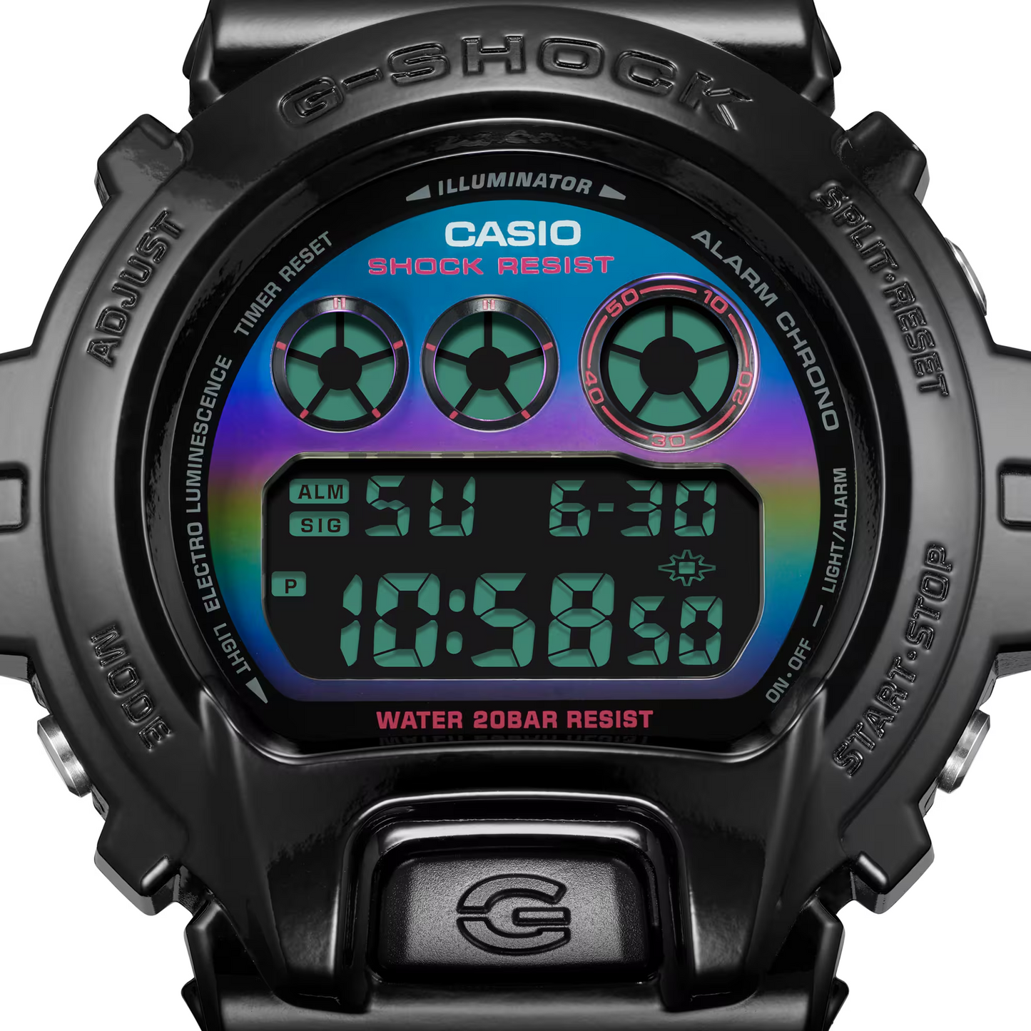 G-SHOCK VIRTUAL RAINBOW RGB MEN CASUAL WATCH DW-6900RGB-1DR