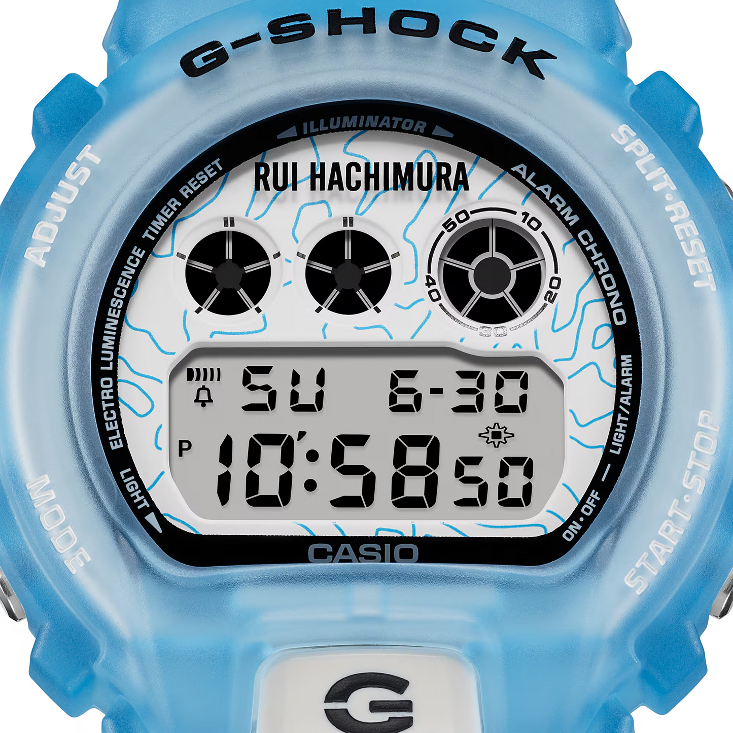 G-SHOCK RUI HACHIMURA COLLABORATION MODEL MEN CASUAL WATCH DW-6900RH-2DR