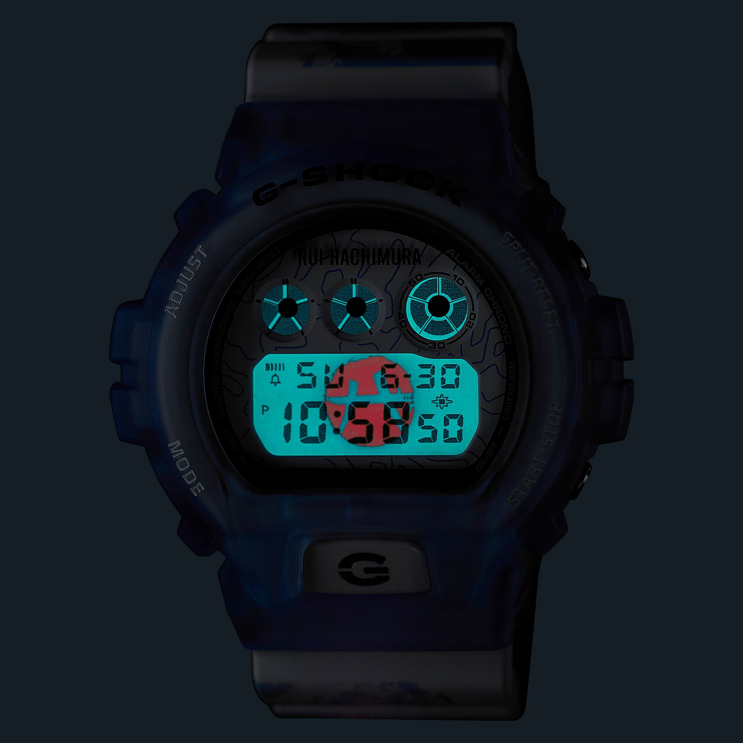 G-SHOCK RUI HACHIMURA COLLABORATION MODEL MEN CASUAL WATCH DW-6900RH-2DR