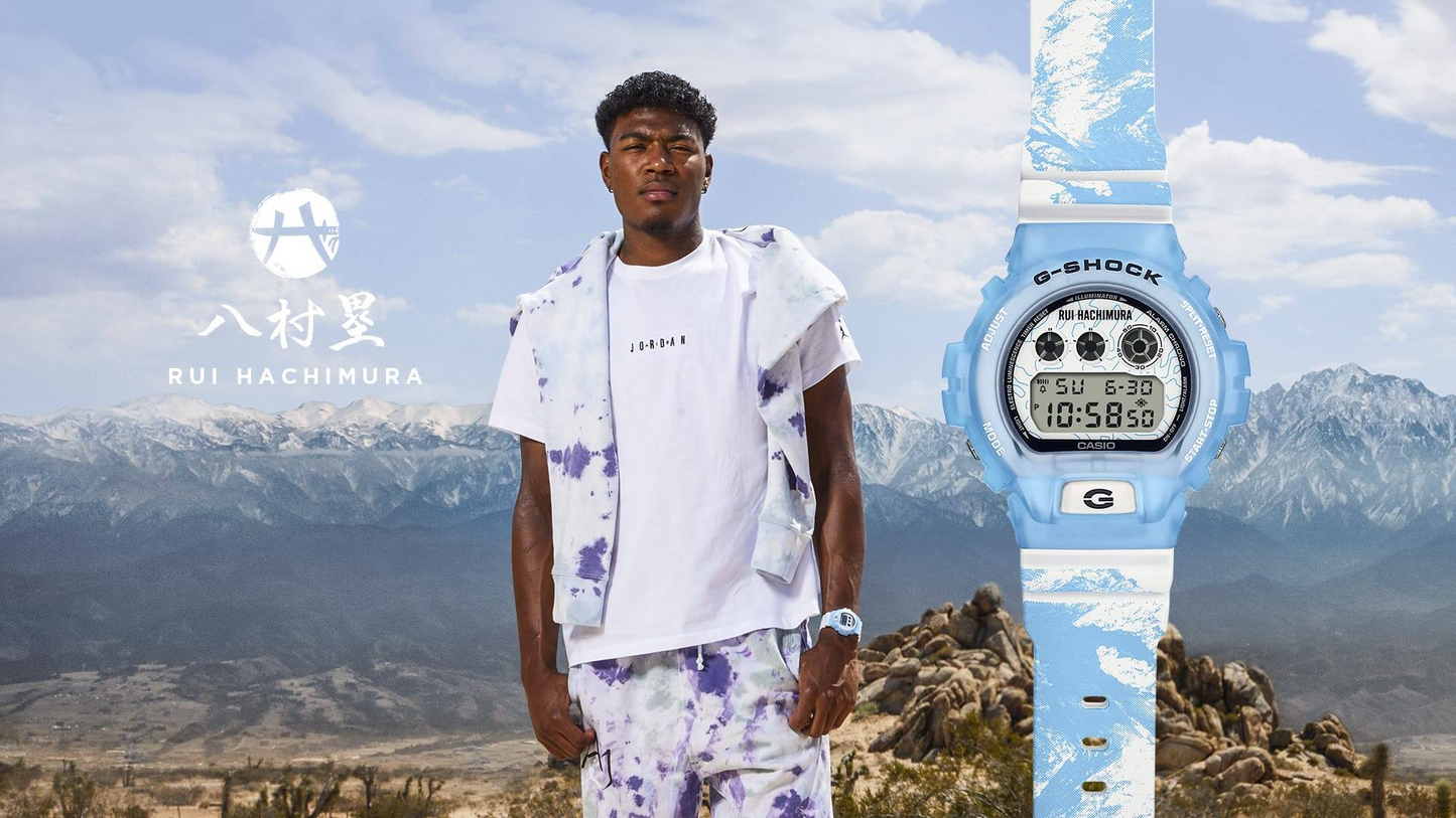 G-SHOCK RUI HACHIMURA COLLABORATION MODEL MEN CASUAL WATCH DW-6900RH-2DR
