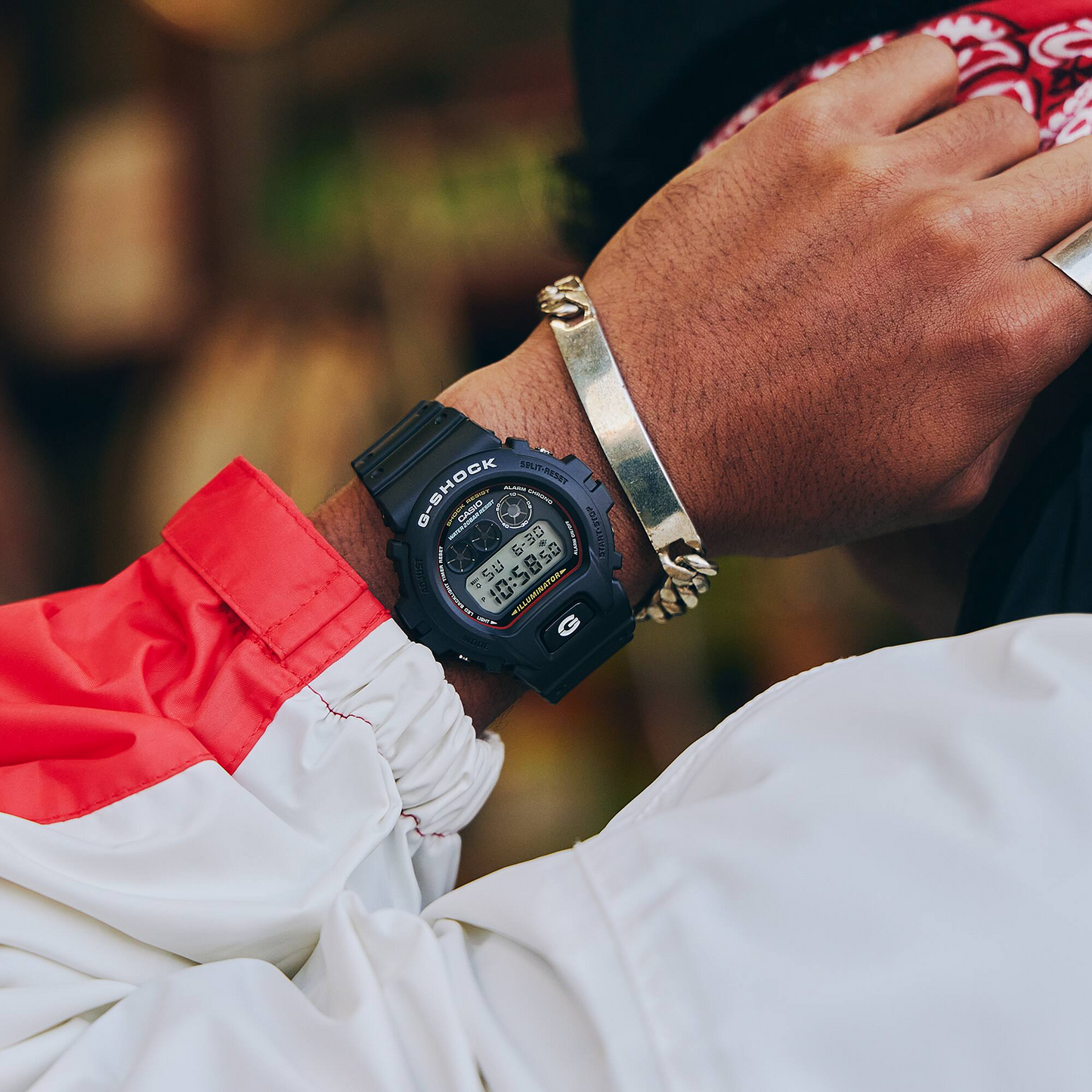 G-SHOCK Iconic Styles With Origin Colour Recreated Men's Watch DW-6900RL-1DR
