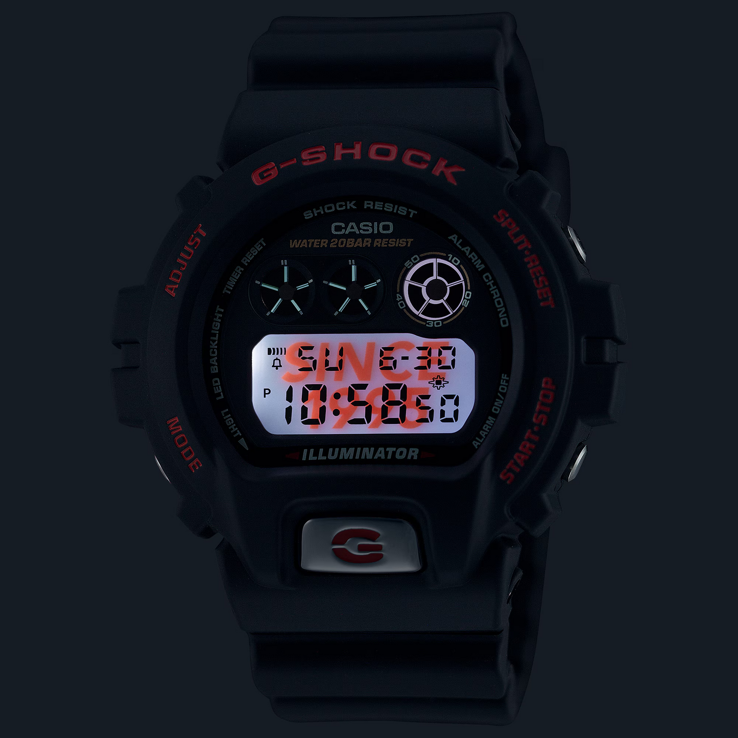 G-SHOCK CASUAL MEN'S WATCH DW-6900TR-1DR