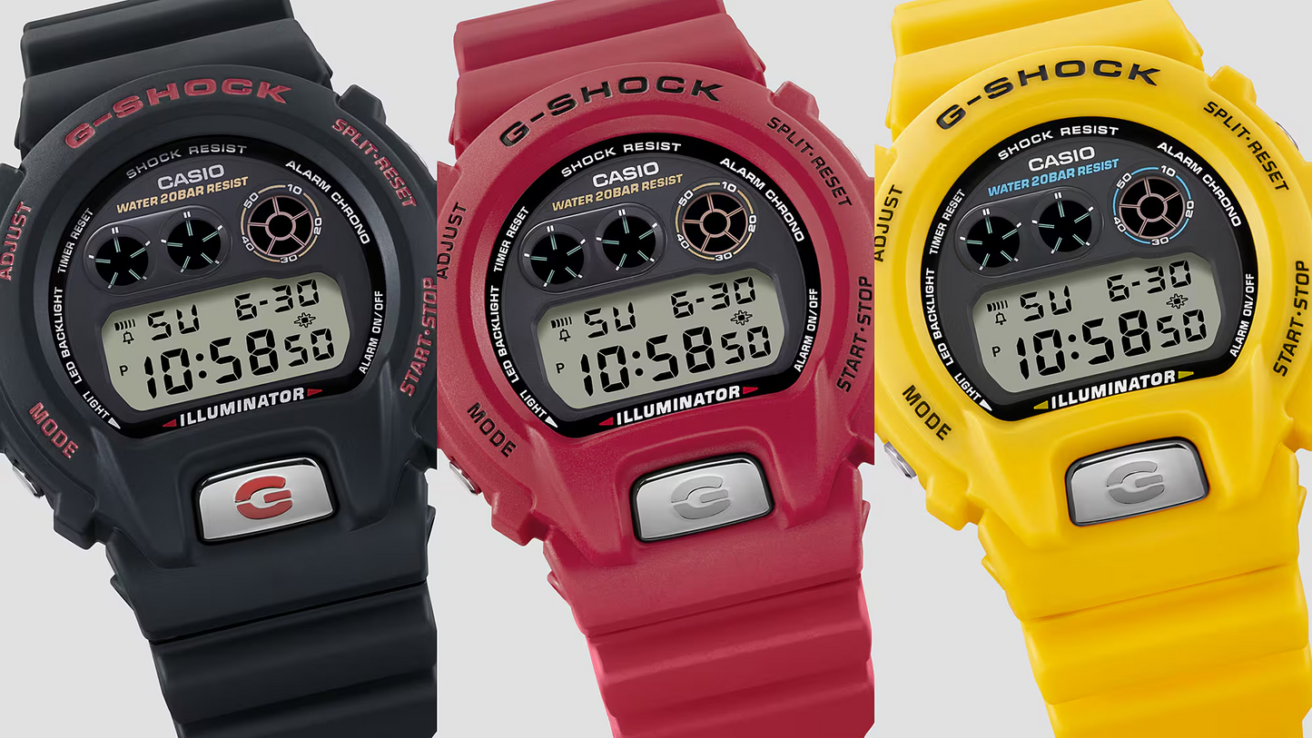 G-SHOCK CASUAL MEN'S WATCH DW-6900TR-1DR