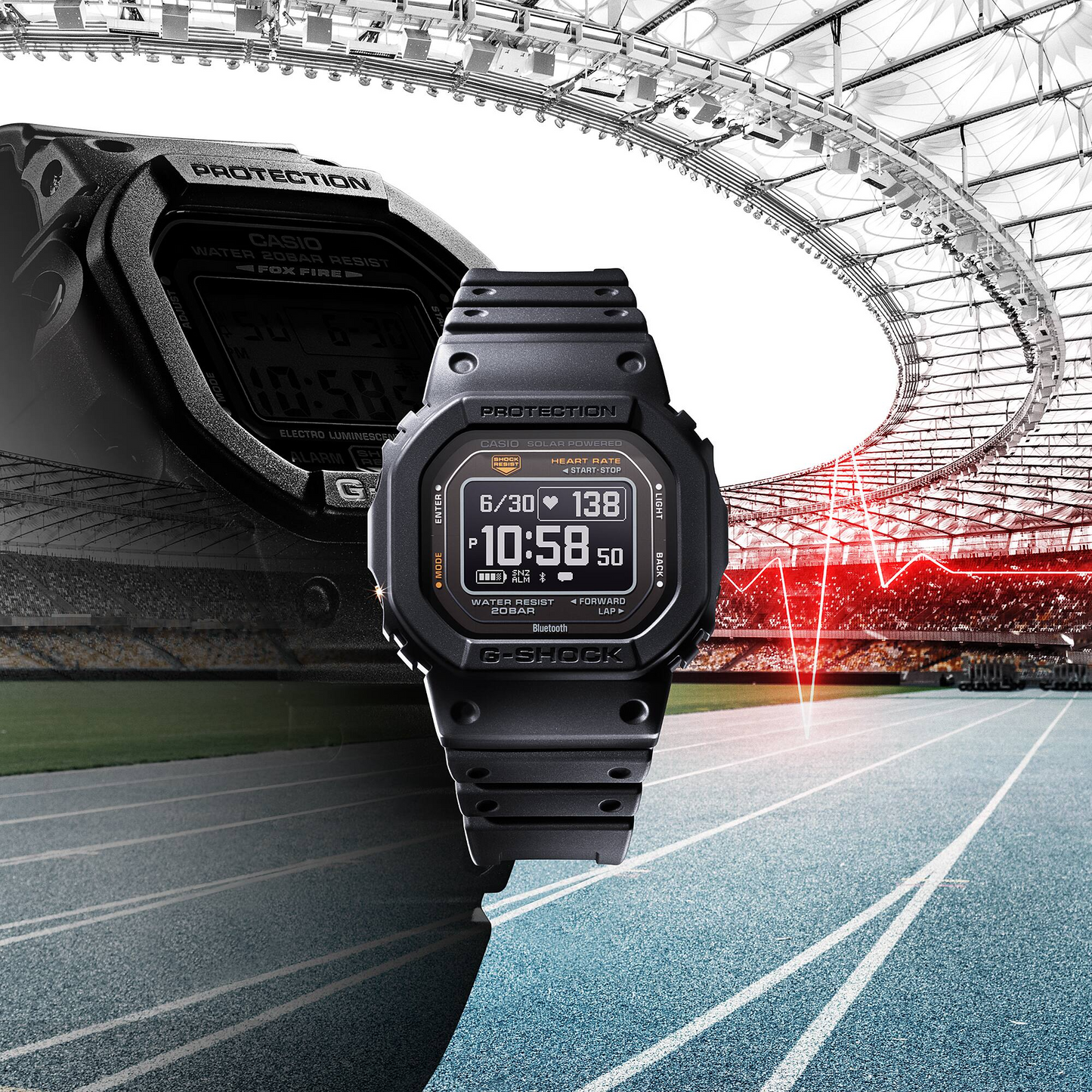 Casio G-Shock DW-H5600-1DR Digital Men's Watch Black