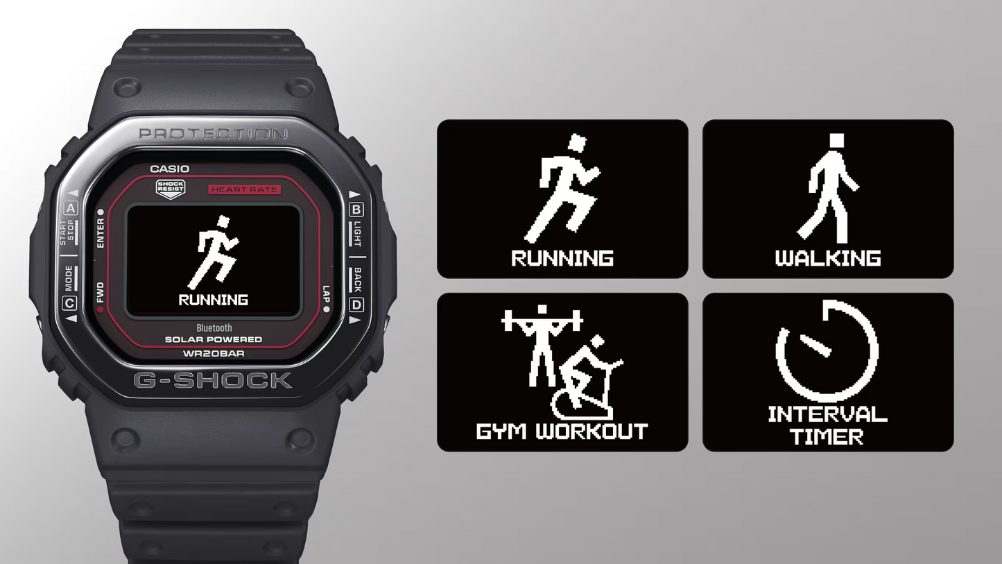 G-SHOCK G-SQUAD MEN WATCH DW-H5600MB-1A4DR