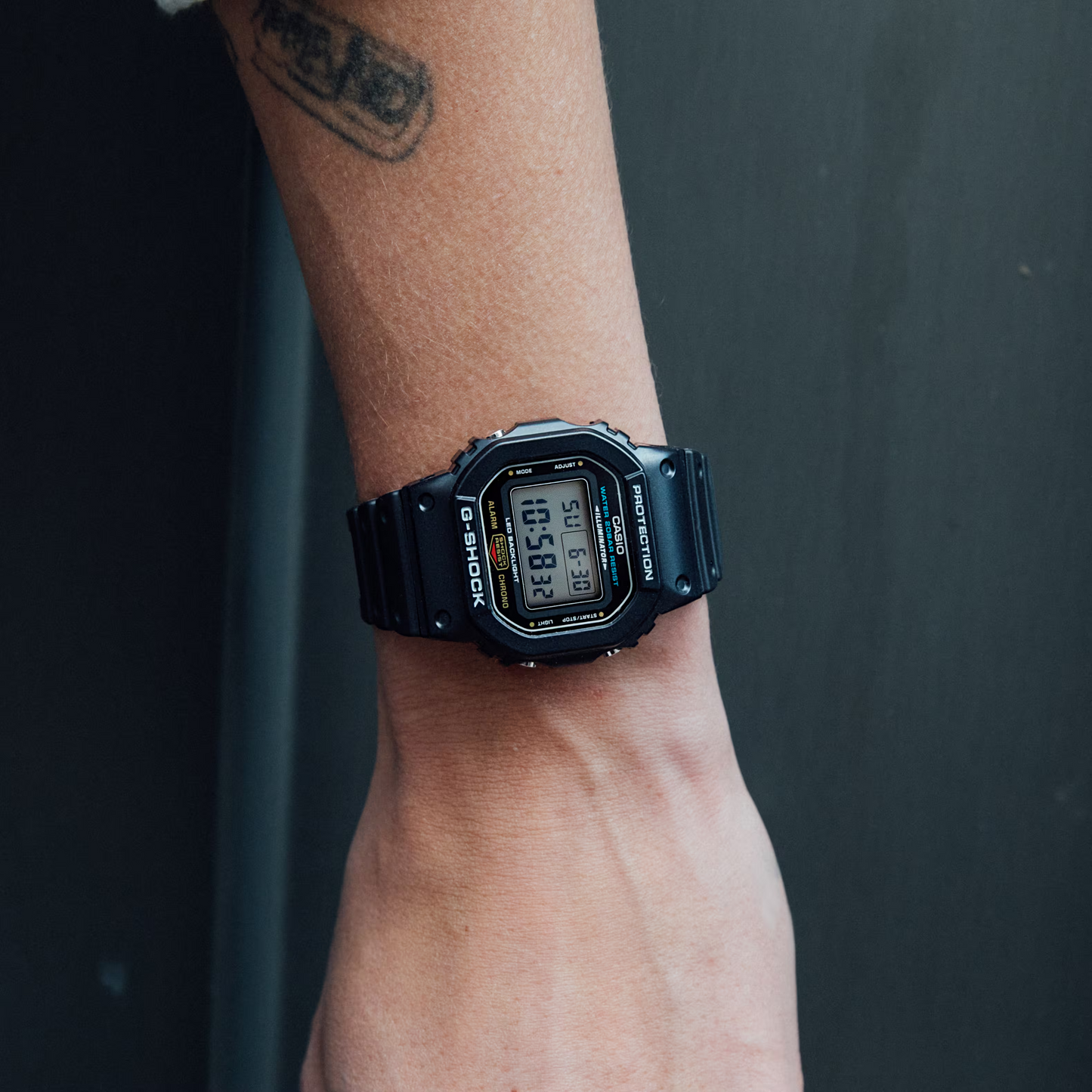 Casio G-Shock DW-5600E-1VDF Digital Men's Watch, Black