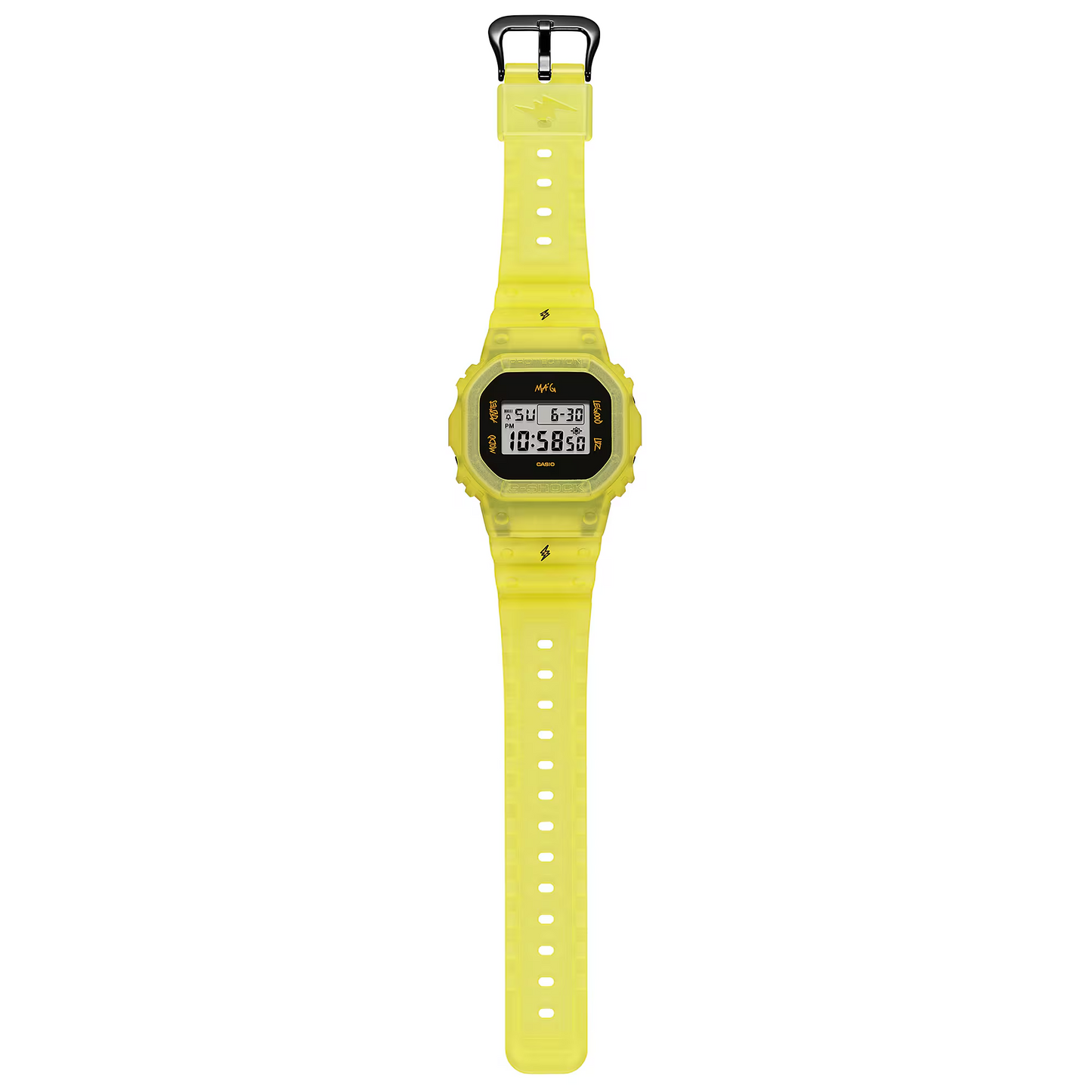 G-SHOCK J Balvin Collaboration model Changing BandsSet Men Watch DWE-5600JB-1A9DR